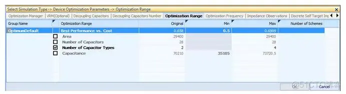 Allegro Sigrity OptimizePI Training（三）去耦电容仿真设置_权重_15